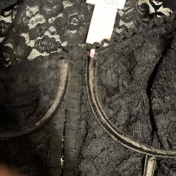 Tillys lace long sleeve corset top - Picture 3 of 3